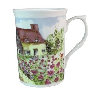 ROSE of ENGLAND ENGLISH COUNTRY COTTAGE Fine Bone China Medium Mug White